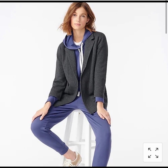 J. Crew Jackets & Blazers - EUC J Crew Sophie Gray Sweater Blazer